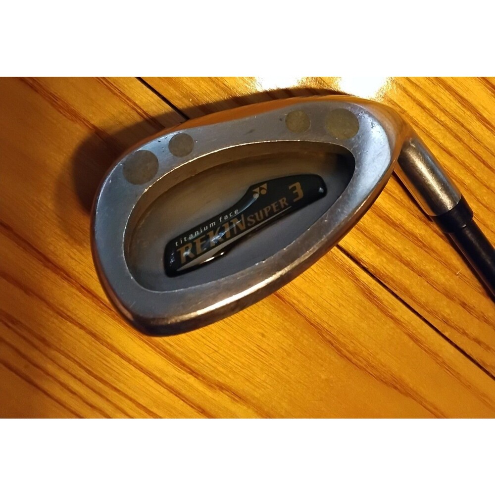 Yonex Golf REKIN SUPER 3 Titanium Face SAND WEDGE RH HGS 4000 EX Graphite Wedge